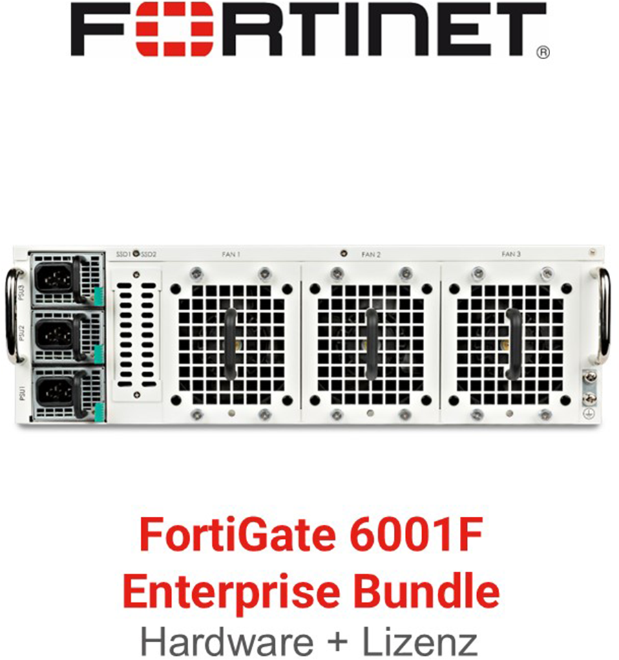 Fortinet FortiGate-6001F - Enterprise Bundle (Hardware + Lizenz)