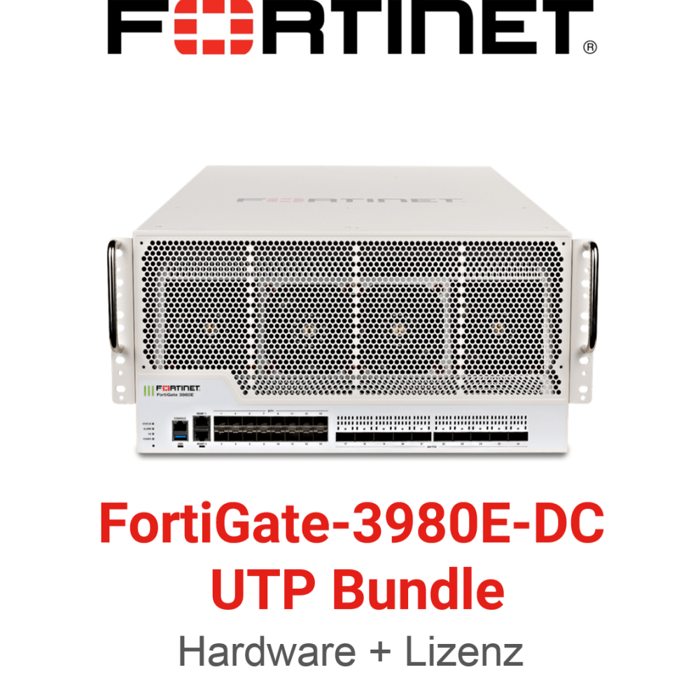 Fortinet FortiGate-3980E-DC - UTM/UTP Bundle (End of Sale/Life)