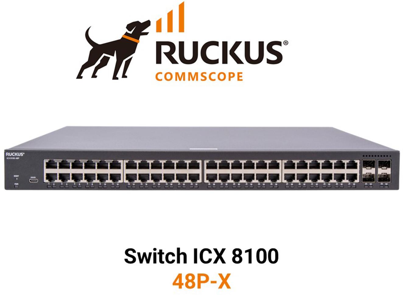 Ruckus ICX8100-48P-X Switch