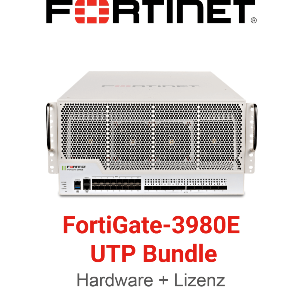 Fortinet FortiGate-3980E - UTM/UTP Bundle (End of Sale/Life)