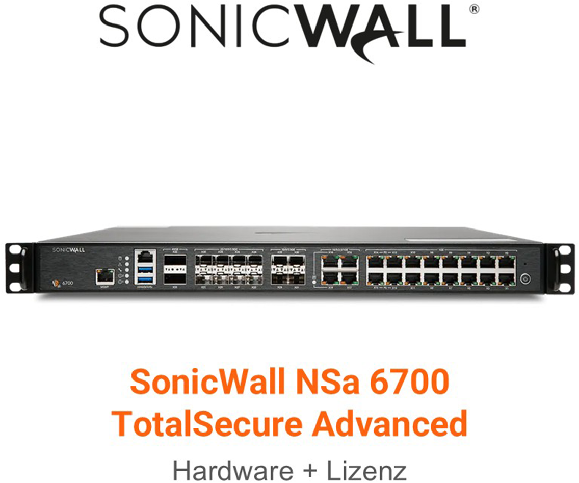SonicWall NSA 6700 TotalSecure Advanced Edition