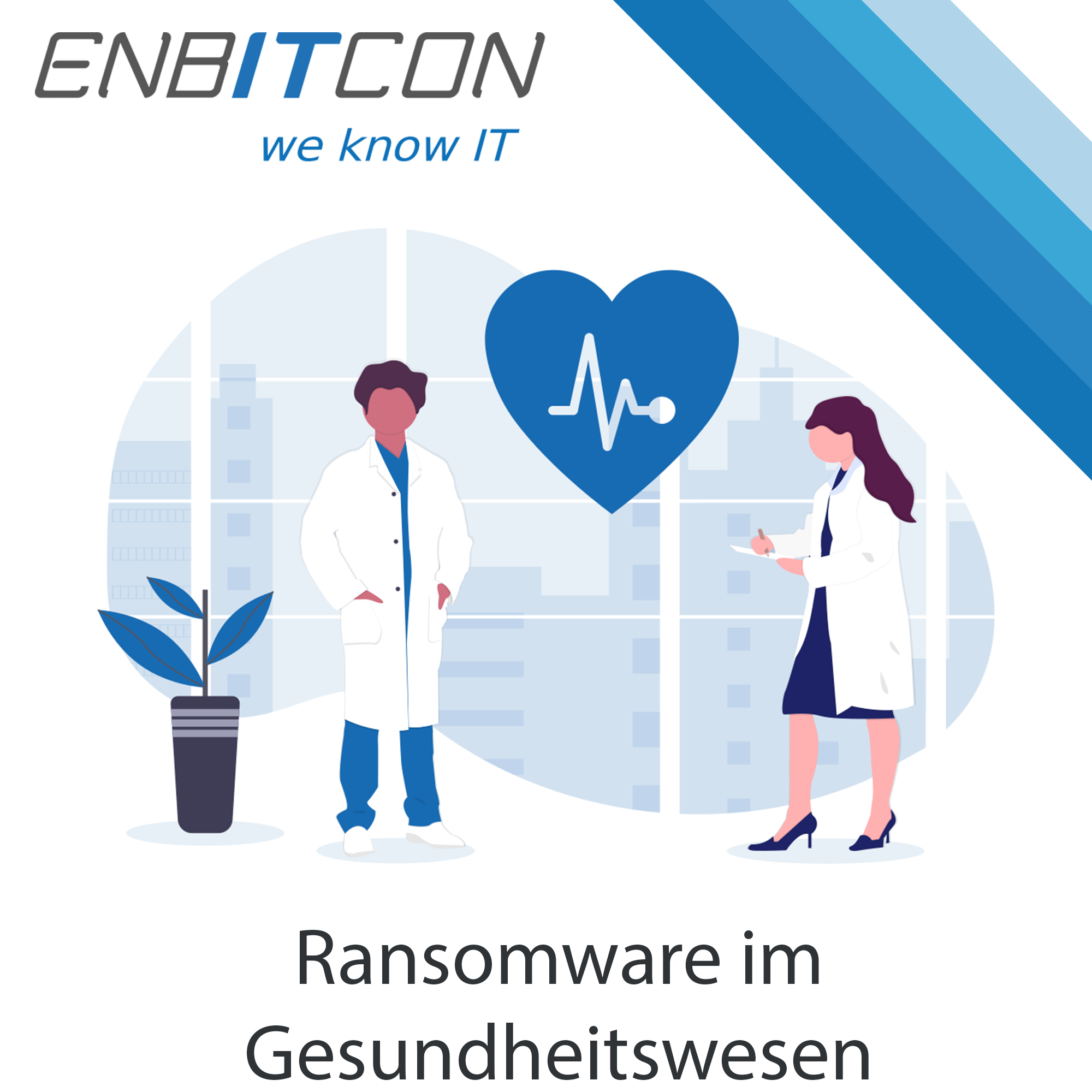 Organisationen im Gesundheitswesen zu 94% stärker von Ransomware betroffen