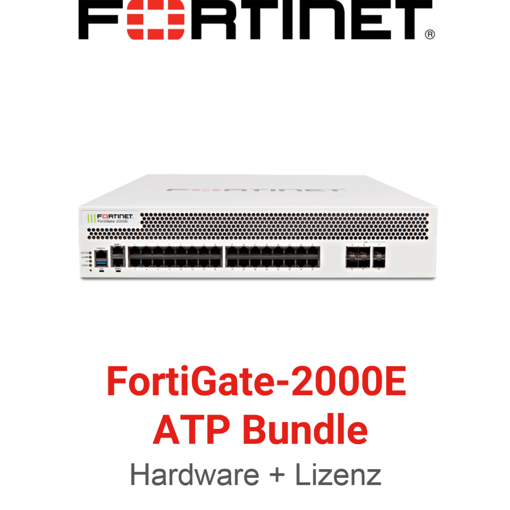 Fortinet FortiGate-2000E - ATP Bundle (Hardware + Lizenz) (End of Sale/Life)