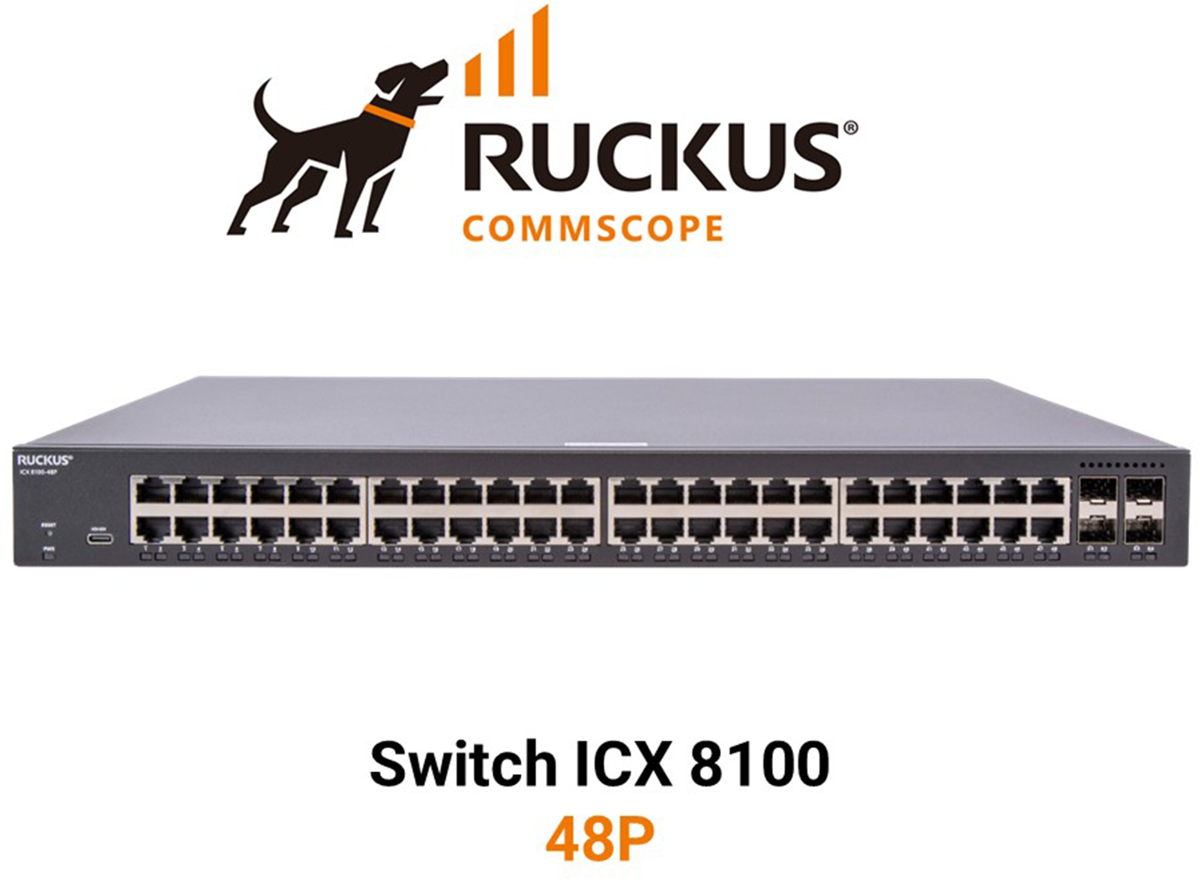 Ruckus ICX8100-48P Switch