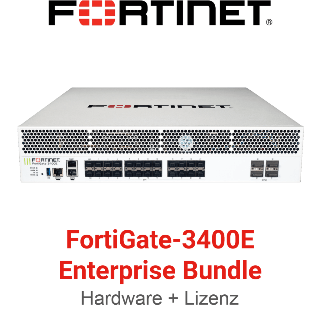 Fortinet FortiGate-3400E - Enterprise Bundle (Hardware + Lizenz) (End of Sale/Life)