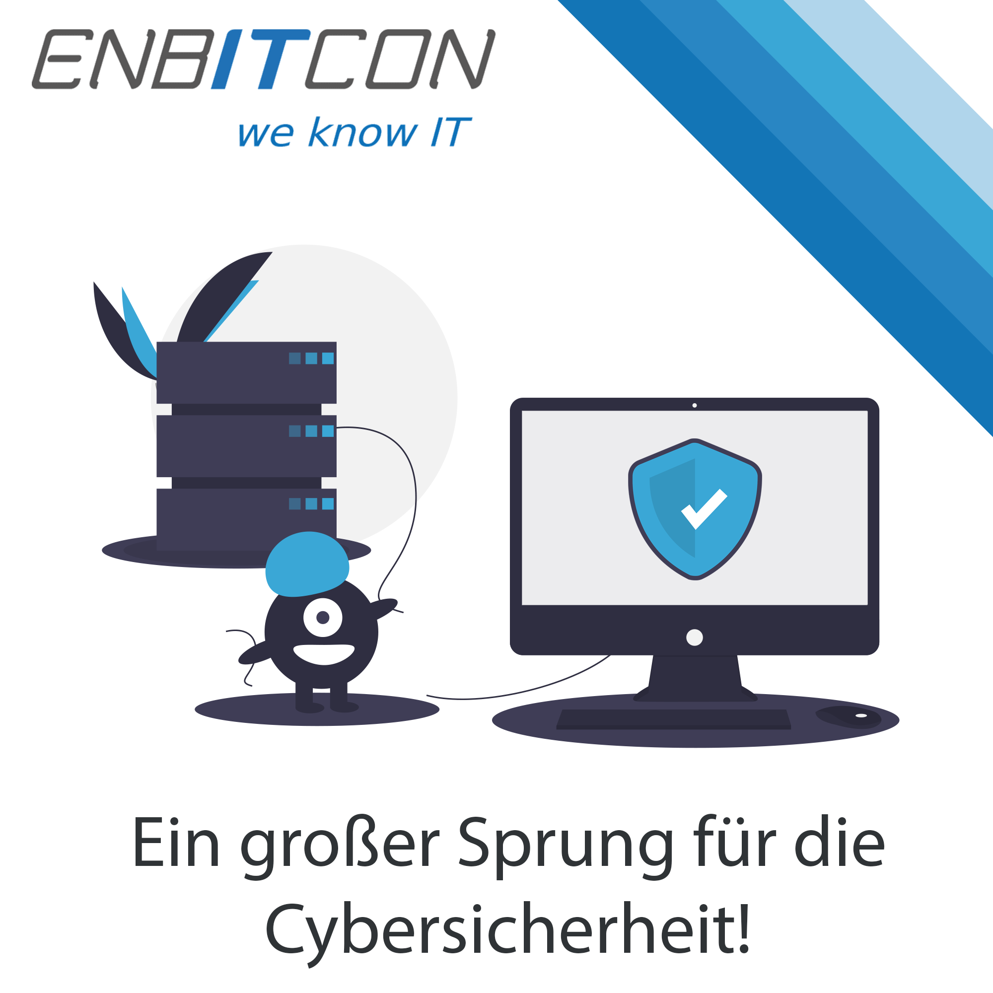 Ein kleiner Schritt für den Einzelnen, ein großer Sprung für die Cybersicherheit!