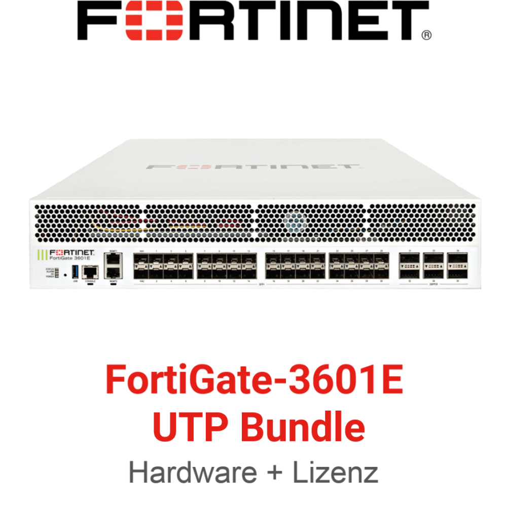 Fortinet FortiGate-3601E - UTM/UTP Bundle (End of Sale/Life)