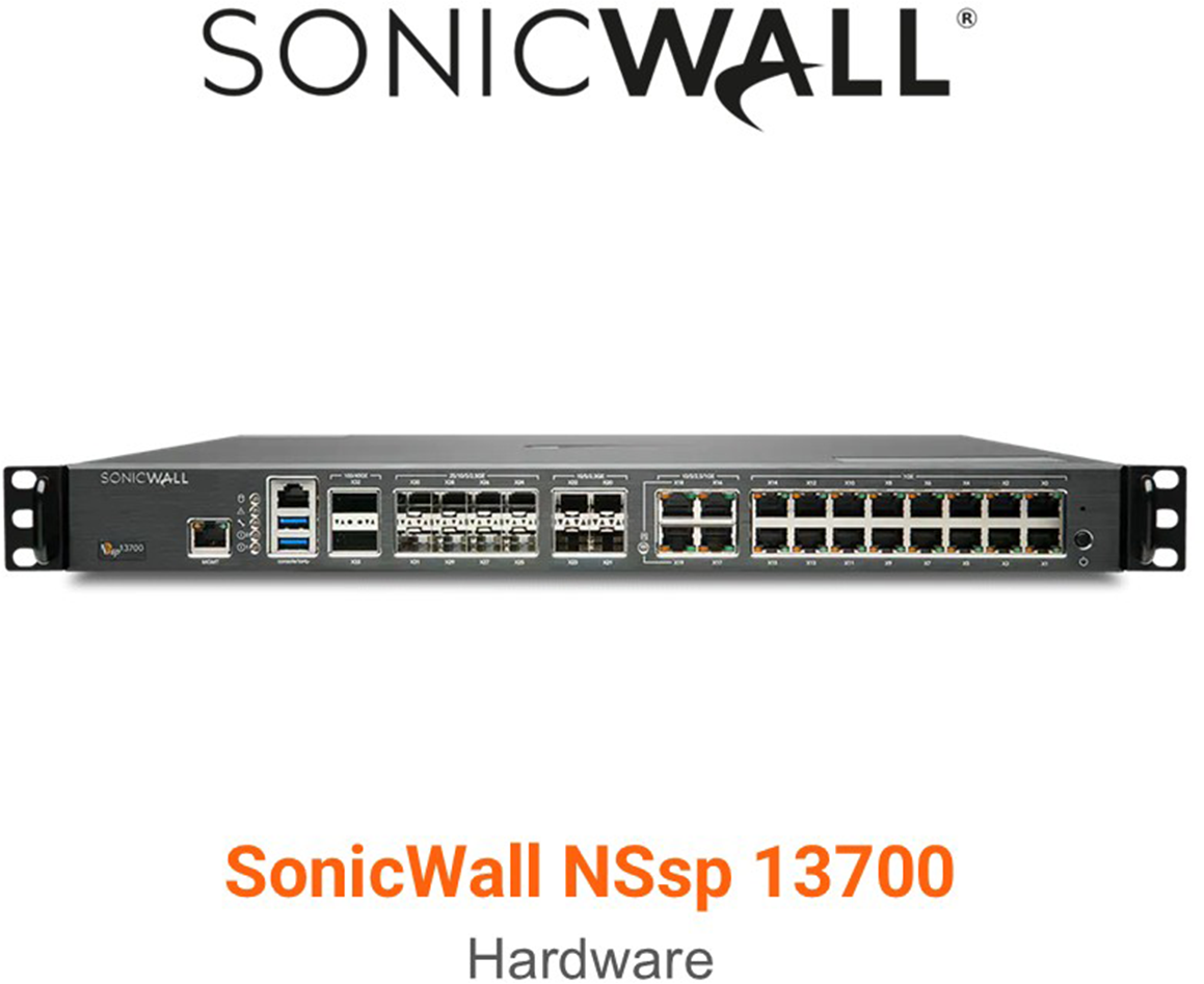 SonicWall NSSP 13700 Network Security Appliance