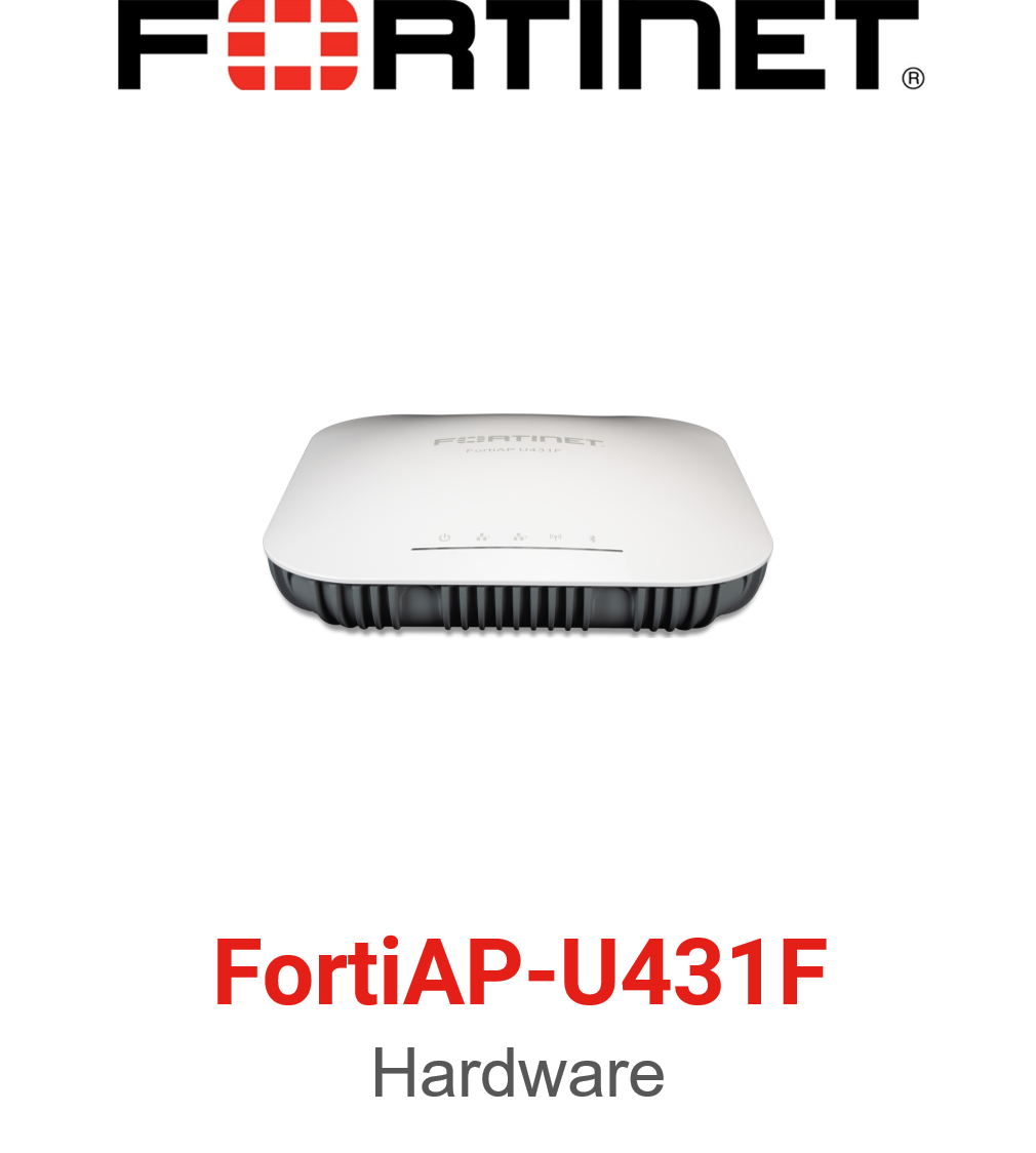 Fortinet Access Point (FortiAP) 431F Hardware Vorderseite