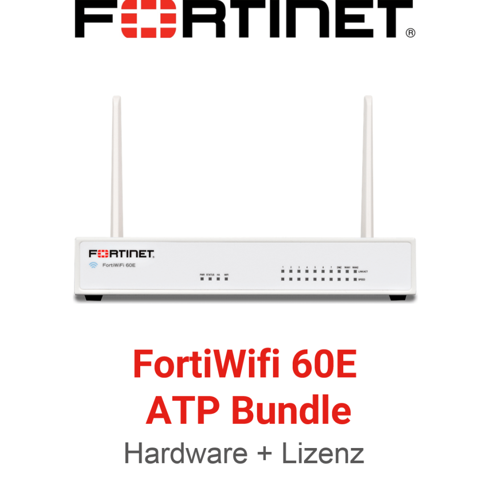 Fortinet FortiWiFi-60E - ATP Bundle (End of Sale/Life)