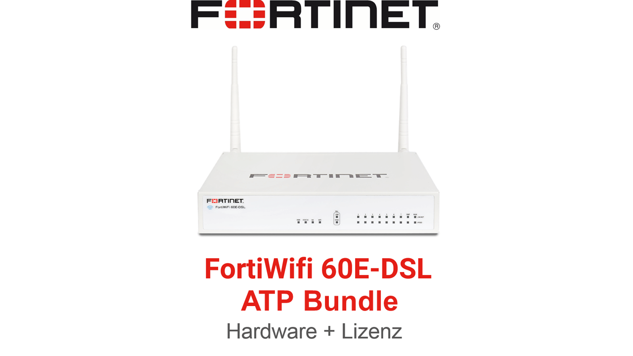 Fortinet FortiWifi-60E-DSL - ATP Bundle (End of Sale/Life)