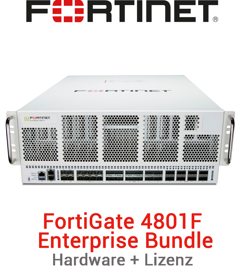 Fortinet FortiGate-4801F - Enterprise Bundle (Hardware + Lizenz)